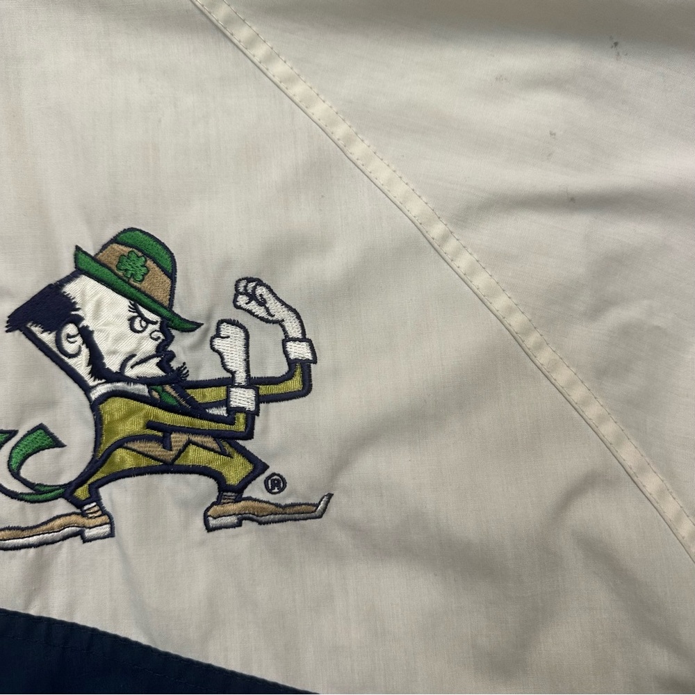 Vintage Notre Dame Fighting Irish Script Puffer Jacket - Picture 4 of 7